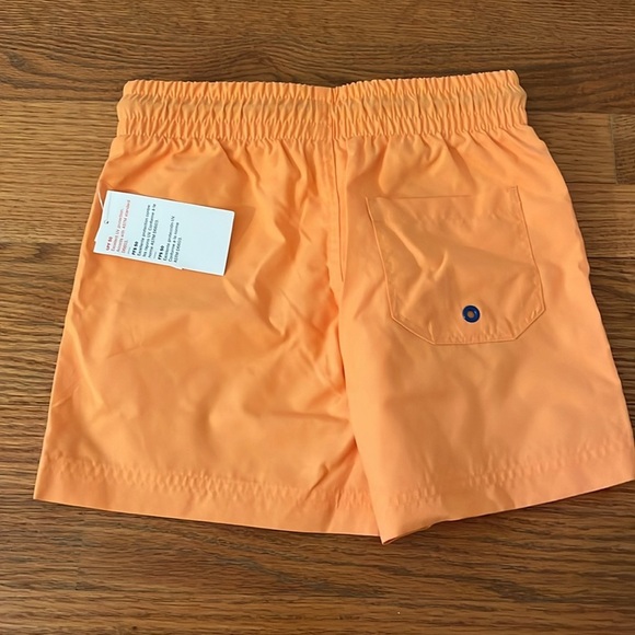 NWT Old Navy Kid’s Orange Swim Trunks Size Small - Picture 5 of 5